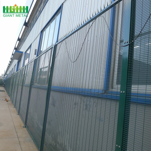 PVC Coated 358 High Security Fence Anti Climb