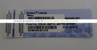 New Microsoft Windows 7 ultimate blue X16 COA key sticker l