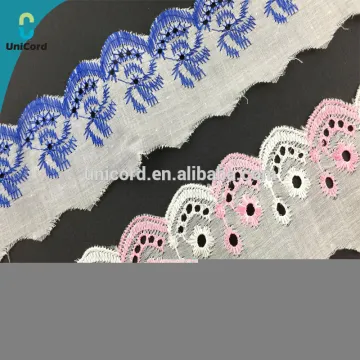 Embroidery Beautiful Color TC Lace