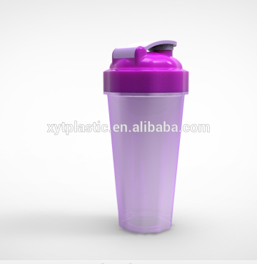 protein shaker bottle with assorted colors, 600ML/20OZ protein shaker