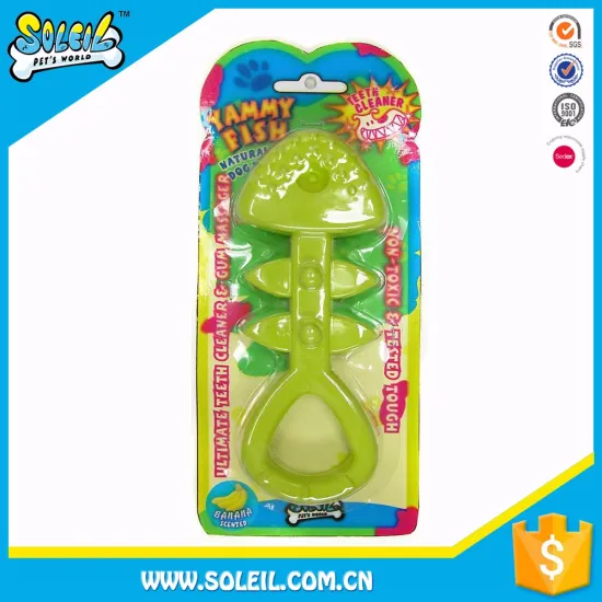 Eco-Friendly Rubber Dog Toy Fish Shaped Pet Toy