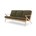 Scandinavian Fabric Japanese Style Sofa