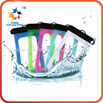 Promotional clear pvc waterproof phone bag/pvc waterproof bag
