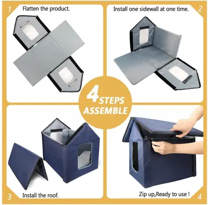 Outdoor Cat House Waterproof
