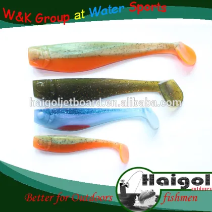 Speed soft fishing shad--100% eco-friendly material shad lure ultimate fishing lure