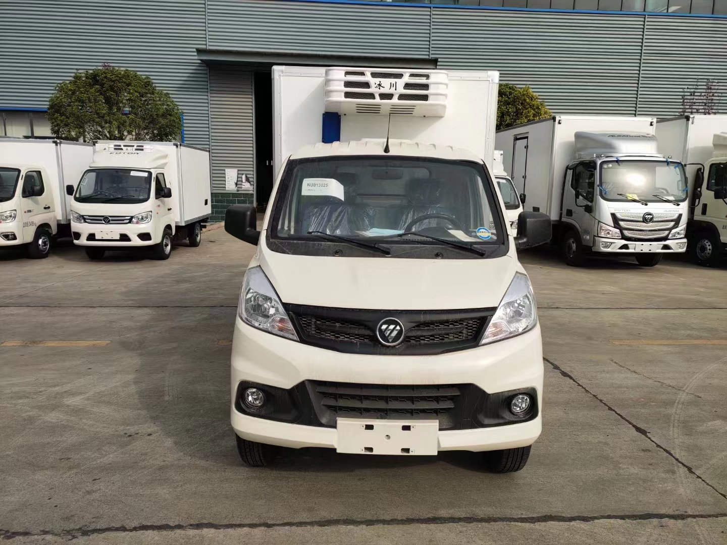 Foton Transport Vegetable Meat Freezer Refrigerated Truck