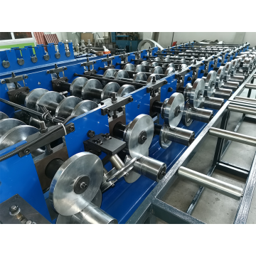 Mesin pembentuk balok gulungan racking tugas ringan multi-profil