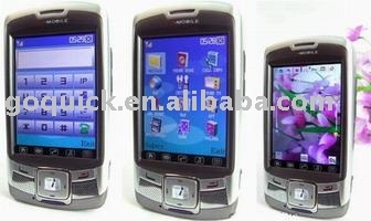 Quad band phone A988 TV mobile phone dual sim cards phone PDA