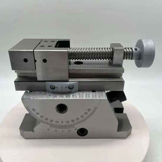 360 Degree Rotatable Precision Universal Vise: Adjustable Angle Flat Vise