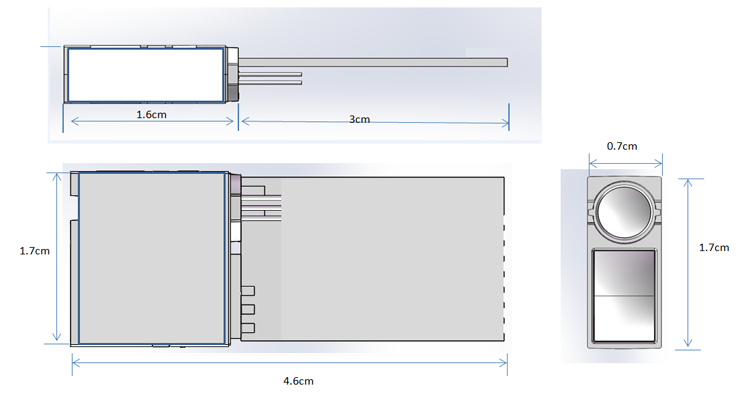 Diagram For the Time Of Flight Laser Sensors