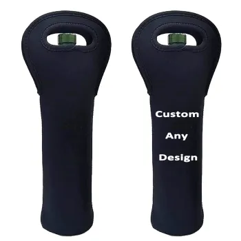 Custom Logo 750ML Portable Sublimation Blank Neoprene Wine Tote Bag Sleeve" could be condensed to:

"Custom Logo Neoprene Wine Tote Bag Sleeve