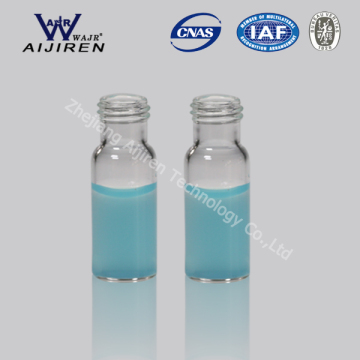 1.5ml wide opening short screw-thread vial, 9mm thread, clear