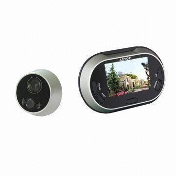Digital Door Viewer with Take 100pcs Photo, 12 to 30mm Peephole Barrel Diameter