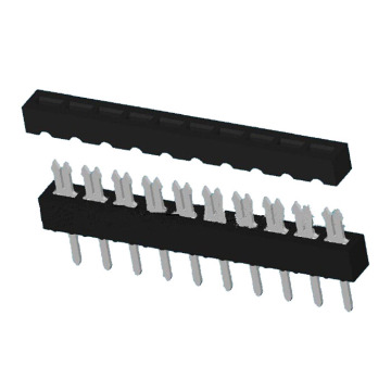 2,54 MM EENVOUDIG TYPE IDC SOCKET CONNECTOR