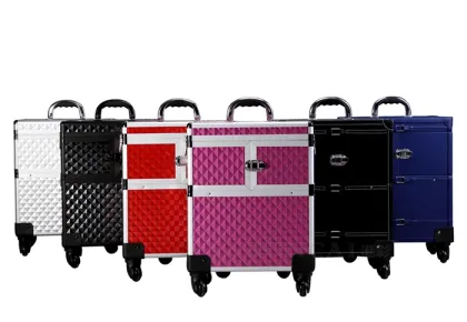 Makeup Case Make Up Box Leopard Makeup Train Case