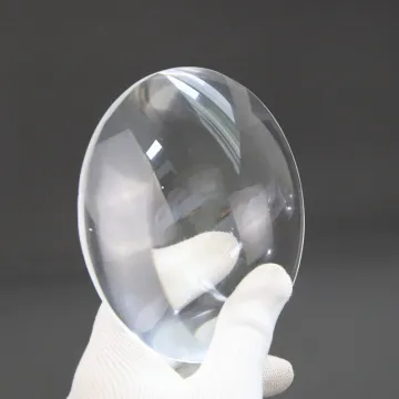 Customized Transparent Spherical 120mm Polished K9L BK7 Biconvex Optical Glass Lens