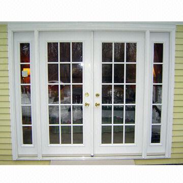 Aluminum French Door, Used for Exit and Entrance