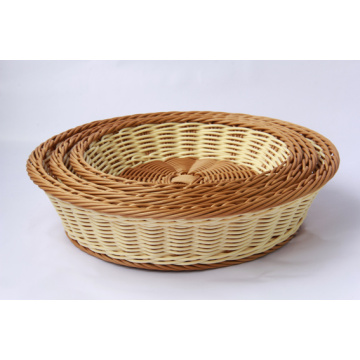 Food Grade pp rattan bread basket