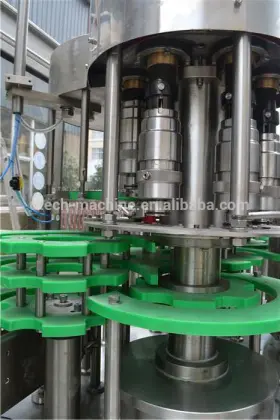 Automatic Plastic Bottle Fruit Juice Filling Machine Project