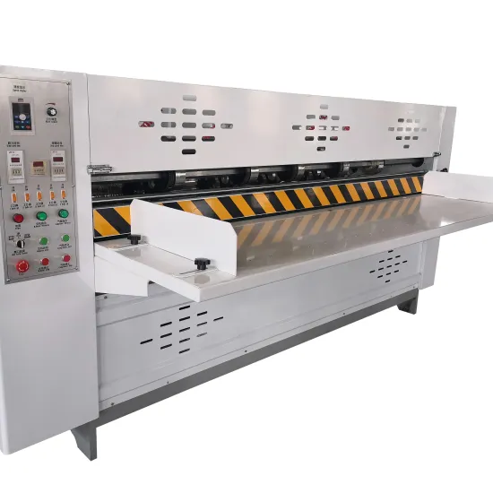 Factory 100 Pcs Per Min Thin Blade Paper Slitting Cutting Machine