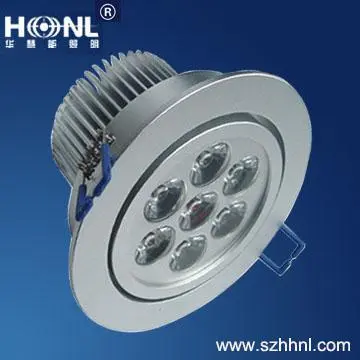 highpower LED dowlight 9x1w 9x2w  led ceiling light