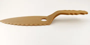 Biodegradable bamboo powder table knife