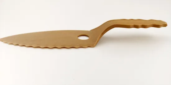 Biodegradable bamboo powder table knife