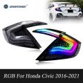 HCMotionz RGB Taillights для Honda Civic 2016-2021