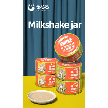 OEM por atacado de milk -shake para gatos