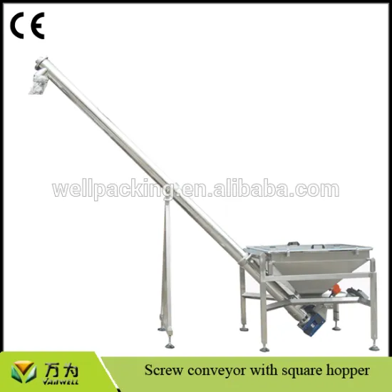 Stainless steel spiral conveyor, spiral vibration feeding machine