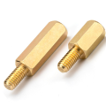 hexagonal copper column isolation male female set screws