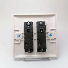 2gang doméstico novo soquete de interruptor de parede Bakelite