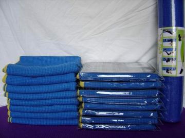 yoga mat towel ith silicone skidless dot