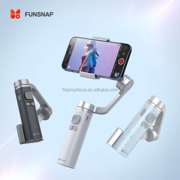 Funsnap Capture：3軸折りたたみ式スマートフォンスタビライザー用のiPhone、Android、Xiaomi、Huawei