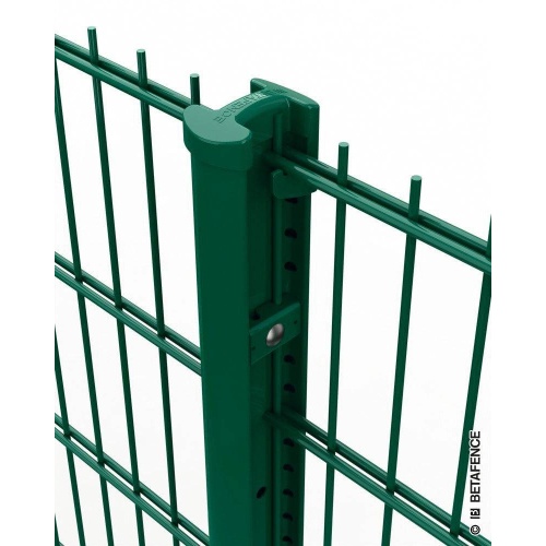 安全な境界のための耐久性のある二重ワイヤーフェンス