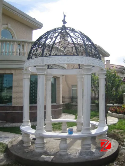 Stone luxury gazebo