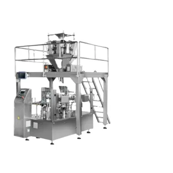High-Efficiency Machine for Packing Irregular Shaped Gummy Pouches