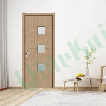 Water-Proof and Anti-Termite WPC Door Glass by Professional Interior Door Manufacturer