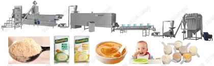 Baby Cereal Powder Food Making Machine Production Plant