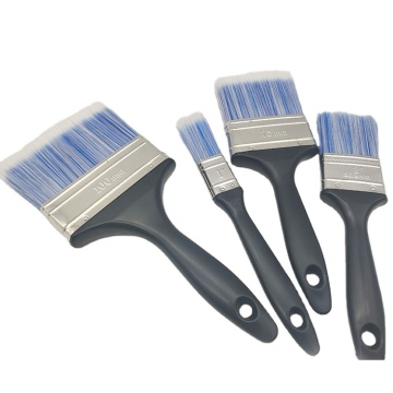 Premium Blue Faser Pinsel mit Plastikgriff für Hausmalerei