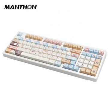 Sea Salt Cat 6.25U 7U PBT Mx Switch Keycap - Cute Cat Ear Theme