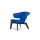 Leisure Munich Lounge kulit Upholstered Beech kerusi berlengan