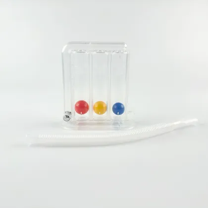 Portable Three Balls Breathing Spirometer