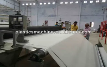 Plastic PVC 3 layers advertise banner machine