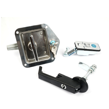 Black Motor Bracket Cabinet Trailer Paddle Handle Lock and Inflatable Boat Accessories
