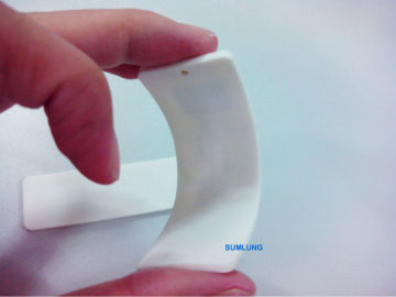 Washable RFID Laundry Tag Slim Flexible UHF 860-960MHz Alien H3 96bit Silicone Waterproof Recyclable