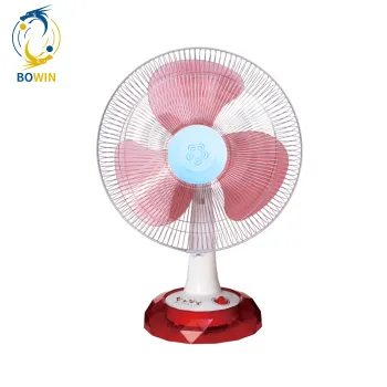 16 Inch Portable Rechargeable Battery AC DC Desk Fan - Hot Sale