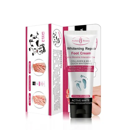 Aichun Beauty Milk Foot Care Cream: Whitening and Repair for Natural Foot Care