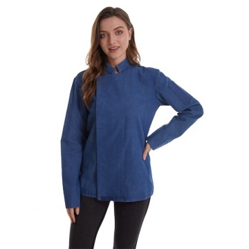 Υψηλής ποιότητας denim chef παλτά: στολές για επαγγελματίες εστιατορίων και μπαρ