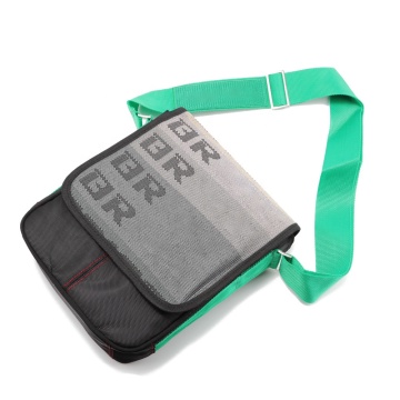 JDM Style Racing Seat Belt Fabric Zipper Bag